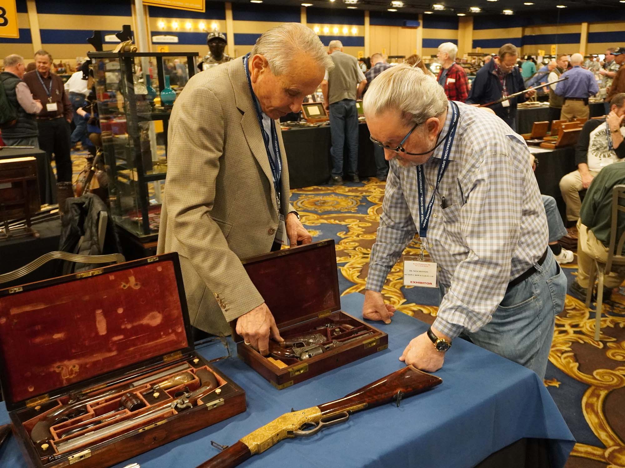 Antique Arms Show 2020 - Greg Martin and Dr. Nick Shannon
