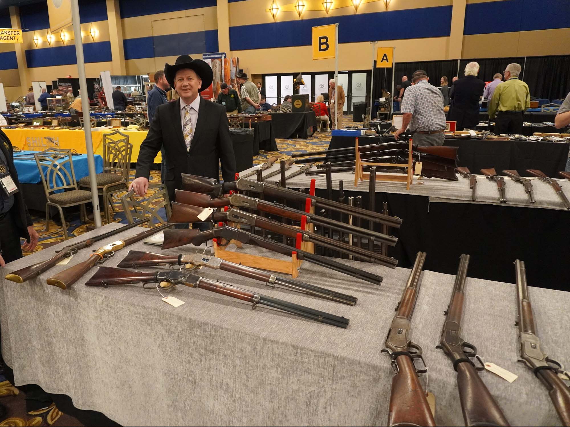 Antique Arms Show 2020 - Scott Tarbell Display