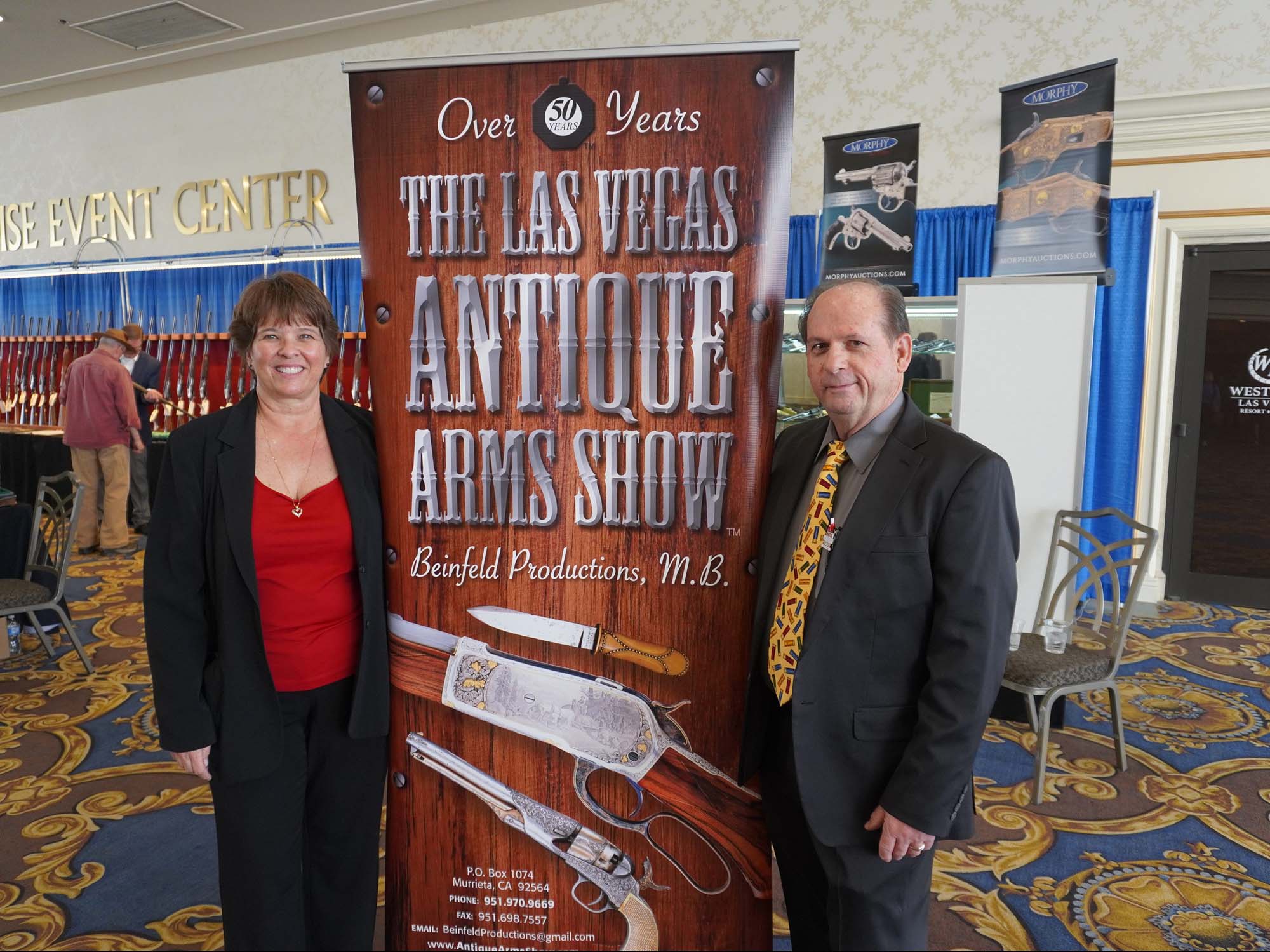 Antique Arms Show 2020 - Paul and Karen Balfour